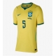 Billige Fotballdrakt Brasil Casemiro #5 Replika Hjemmedrakt Dame VM 2026 Kortermet Billige Fotballdrakt Brasil Casemiro #5 Replika Hjemmedrakt Dame VM 2026 Kortermet